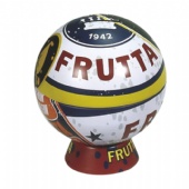 globe shaped candy tin box