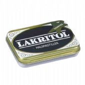 rectangular candy tin box