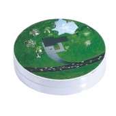 embossing round Candy Tin