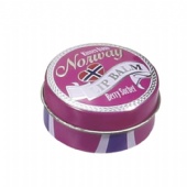 domed lid round candy tin box