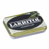 small hinged lid candy tin