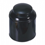 premium domed lid round airtight tea tin box