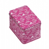 hinge rectangular candy tin box