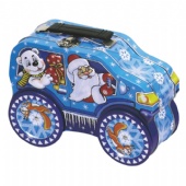 Christmas Chocolate Car Shape Tin Wholesaler