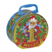 Wholesale Decorative Round Christmas Tins