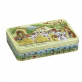 Bulk Rectangular Christmas Tins with Lid