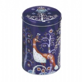 round wine tin box