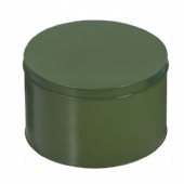 round wine packaging tin box