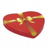 heart shaped chocolate tin