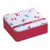 Decorative Empty Metal Cake Tin Box