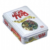 Decorative Rectangular Biscuit Tin with Lid