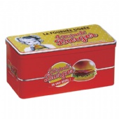 Rectangle Empty Cookie Tins for Wholesale