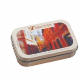 Rectangle Empty Cookie Tins for Wholesale