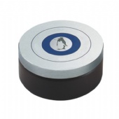 round cosmetic tin box