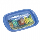 small tin tray