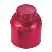 round tea tin gift box