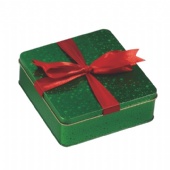 square gift tin packaging box