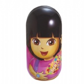 capsule shaped candy tin box