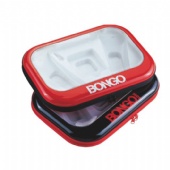 cosmetic tin box with zipper