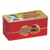 rectangular shaped spice tin box