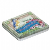 small Square Tin Box