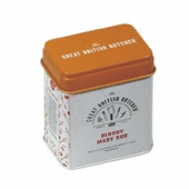 small rectangular Spice Tin Box with Shaker Lid