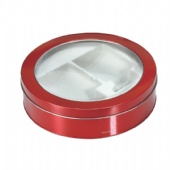 Empty Cosmetic Tin Box Small Cute round tin can