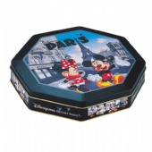 Octangular Cookie Tin Box