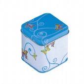 Custom Printing Child Resistant Square Tin Box For Medical Packaging