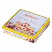 Promotional Customized Desgin Fancy Metal Square Tin Box Chocolate Tin Box With Stamping LOGO