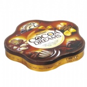 Flower Shaped Cookie Tin Box