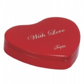 Heart Cookie Tin Box