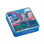 Large candy Tin Box With Printing And Embossing