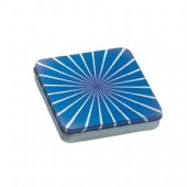 Seamlessness Mini Square Tin Box Two Pieces