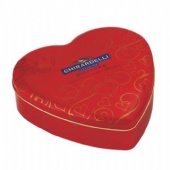 heart Shaped Cookie Tin Box