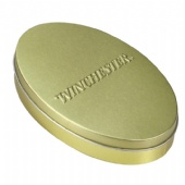 Custom Oval Shape Candy Chocolate Tin Box For Chocolate And Cookies Packaging