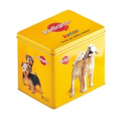 Pet Dog Food Metal Tin Box Custom Logo Printed First-grade Tinplate