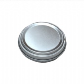 Durable Empty Christmas Halloween Round Cookie Tin Box With Press Open Lid