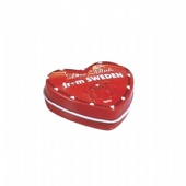 mini heart pill packaging tin box