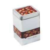 Square Shaped Potrero Tea Tin Box Packaging