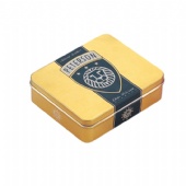 Hot Selling customer embossed design rectangular cigarette tin box Tobacco tin