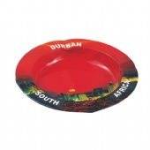 Printed Round Tin Ashtray