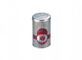 Round Wine Tin Box For Gift Promotion Metal Cans With Lids