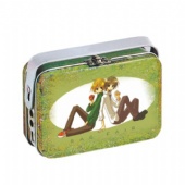 Beautiful Rectangular Tin Box