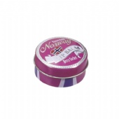 Lip Balm Small Tin Boxes Fashionable Eco Friendly Tinplate