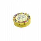 Customized Round Lipbalm Containers Color On Lid