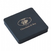 Rectangular shaped chocolate tin box