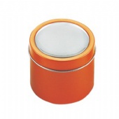 Yellow Deep Round Tin Cans