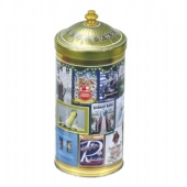 Tower Shaped Tin Box