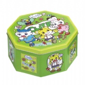 octagonal popcorn tin box